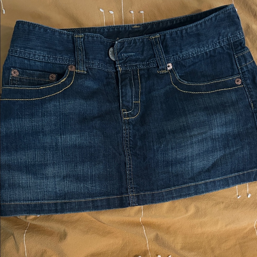 American Eagle Outfitters Indigo Denim Mini Skirt